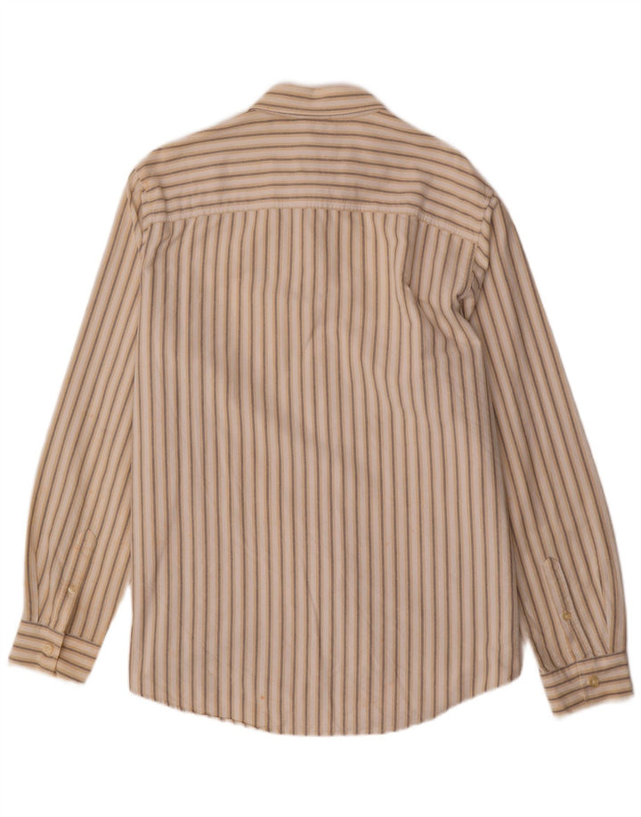 Cămașă pentru bărbați TIMBERLAND 2XL, bumbac cu dungi bej