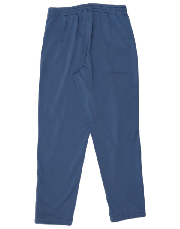 Pantaloni de trening Adidas pentru bărbați, poliester albastru mediu