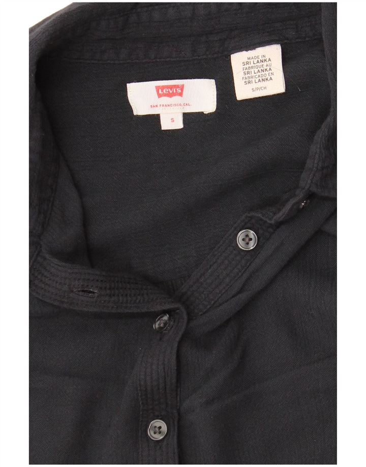 Cămașă pulover oversized pentru femei LEVI'S UK 10 Small Black