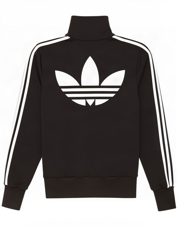 Jachetă de top pentru trening grafic Adidas pentru femei IT 40 Small Black