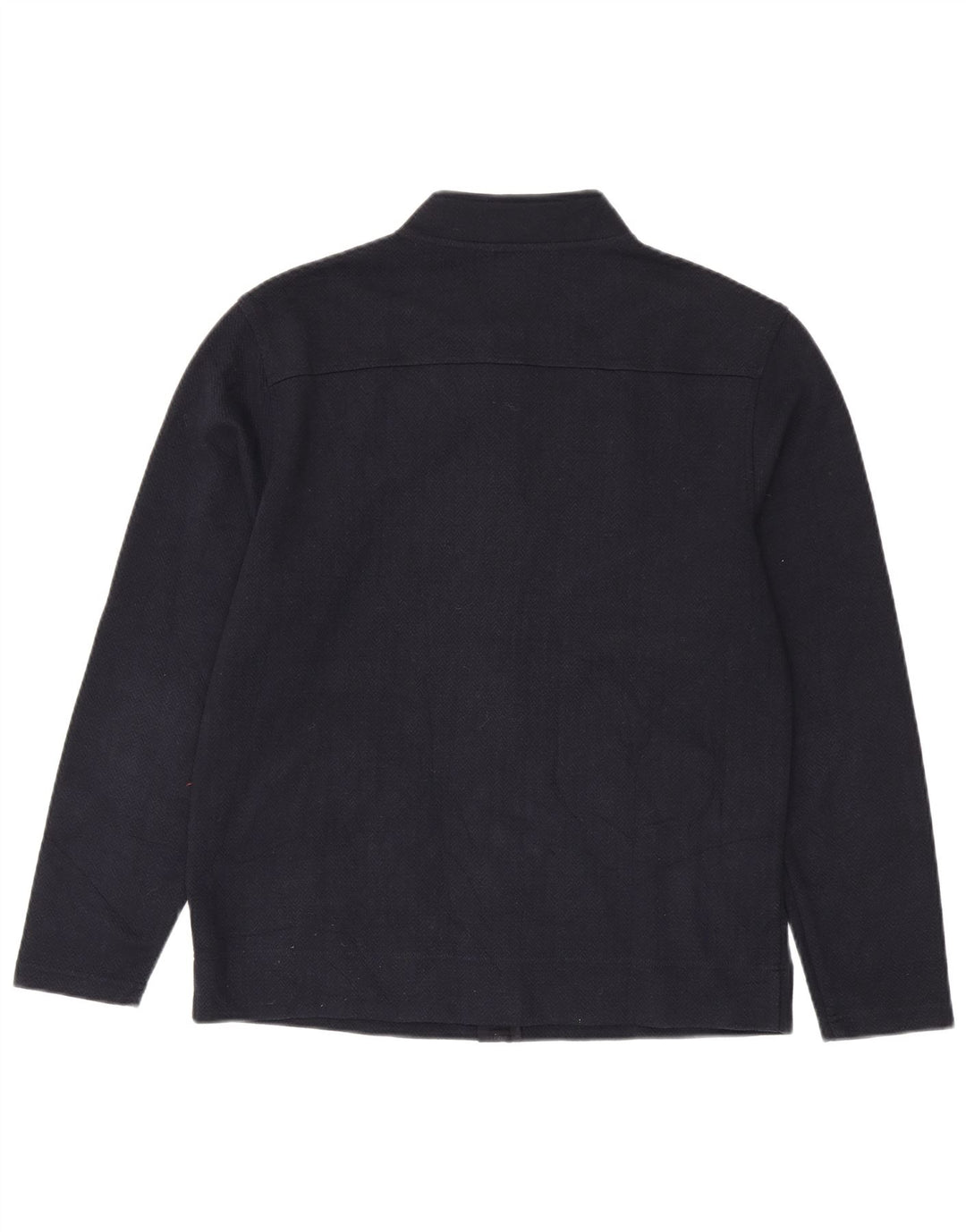 Massimo Dutti Trening pentru bărbați Jachetă de top, mare, bleumarin, Herringbone