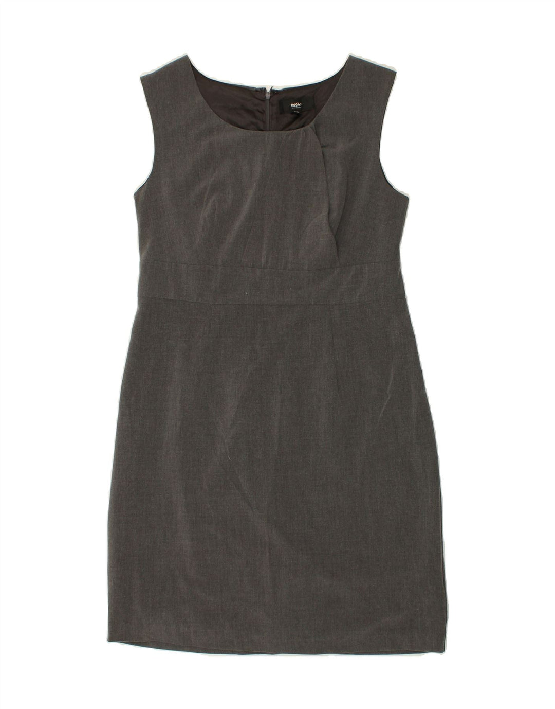 MOSSIMO Womens Sleeveless Sheath Dress US 12 Large Grey Polyester Vintage Mossimo and Second-Hand Mossimo from Messina Hembry 