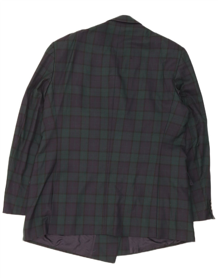 Sacou blazer pentru femei Vittorio Veneto UK 18 XL bleumarin Check
