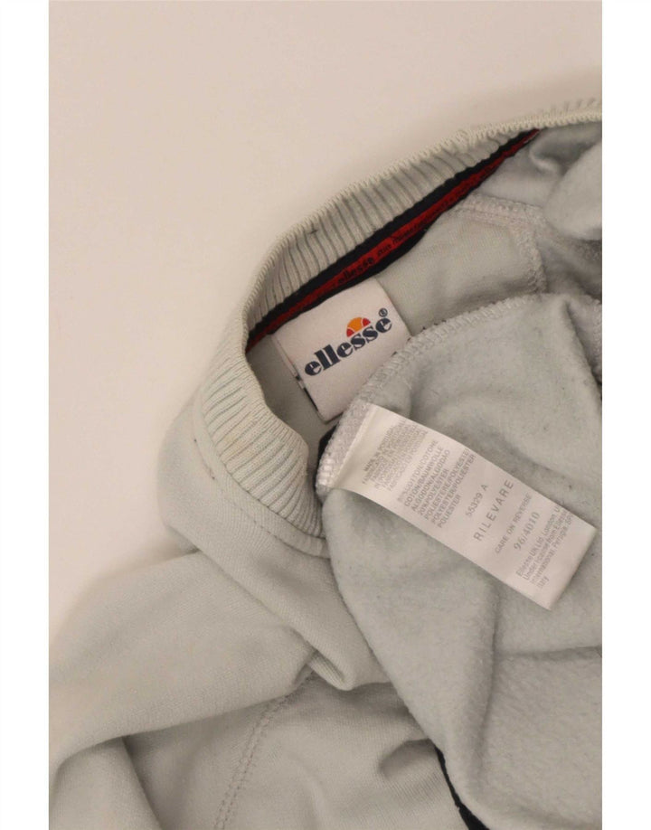 Pulover pentru bărbați Ellesse, bumbac cu dungi albastre medii
