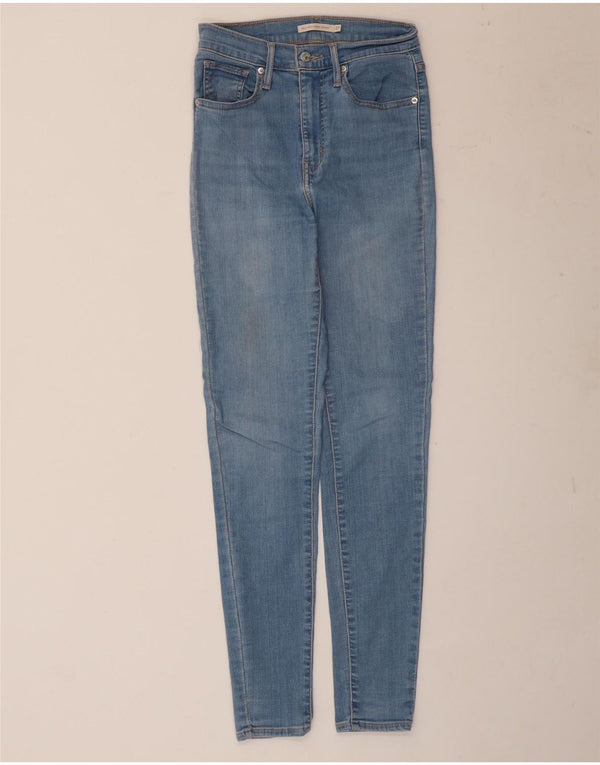 Blugi super skinny Levi's Mile High pentru femei W27 L29 Bumbac albastru