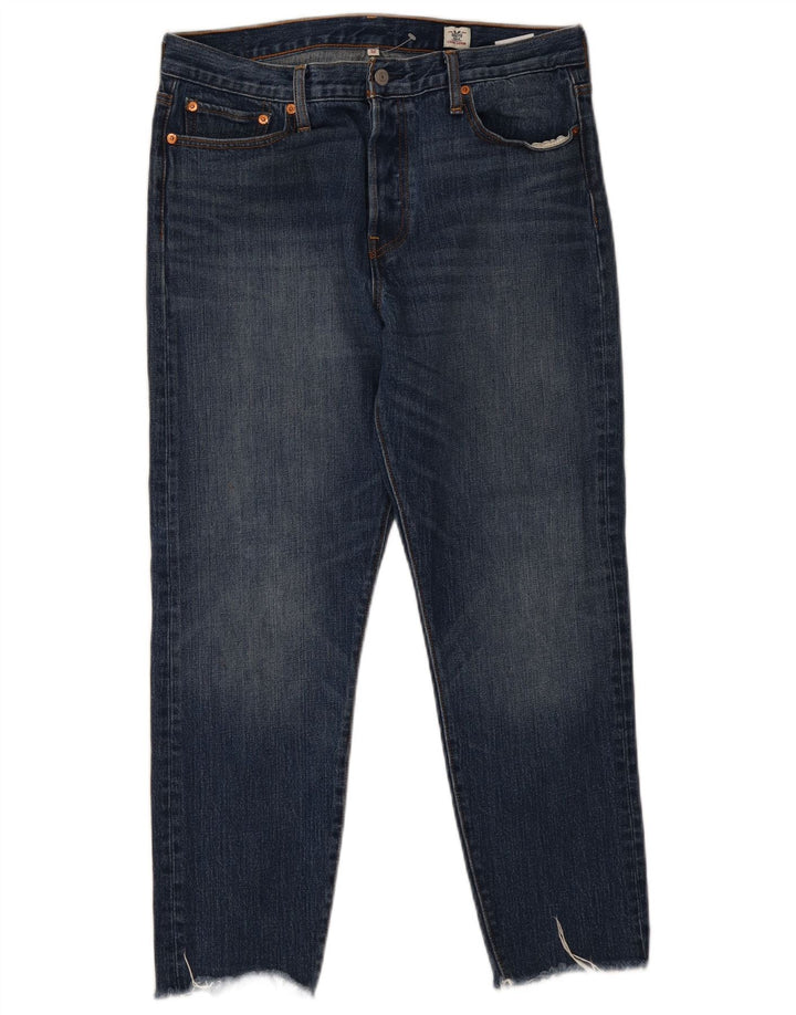 Blugi slim pentru femei Levi's W32 L27 Bumbac albastru