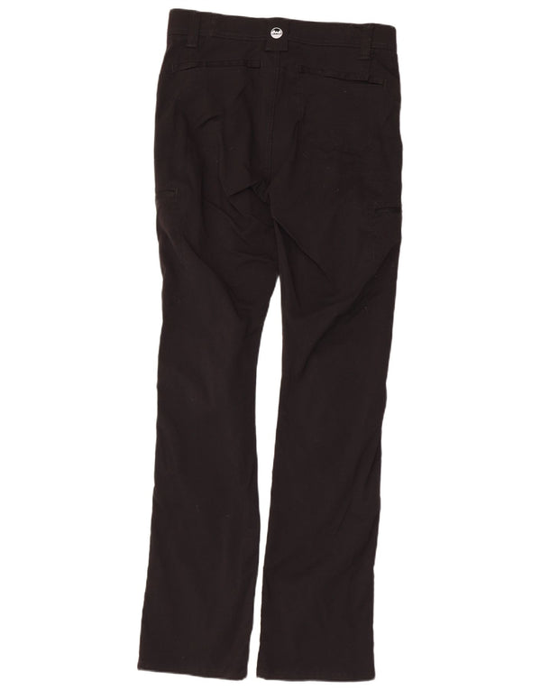 Pantaloni cargo Wrangler pentru drumeții, drepte, W30 L32, nailon negru