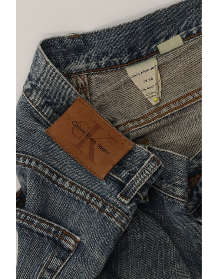 Blugi slim pentru femei Calvin Klein W36 L34 Bumbac albastru