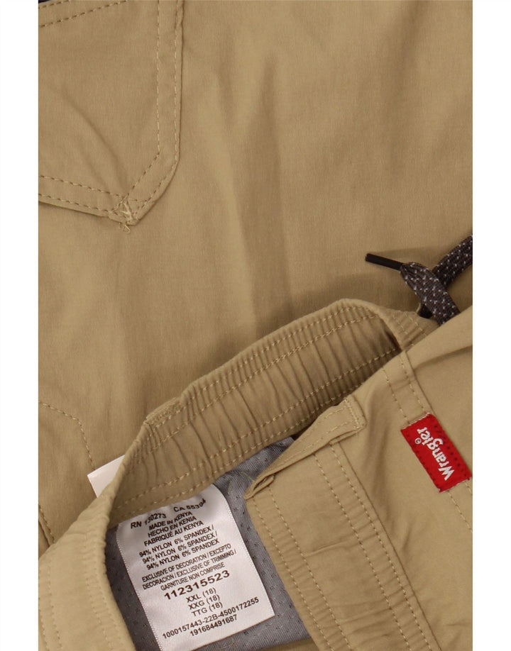 Pantaloni scurți cargo WRANGLER băieți 15-16 ani 2XL W30 bej nailon
