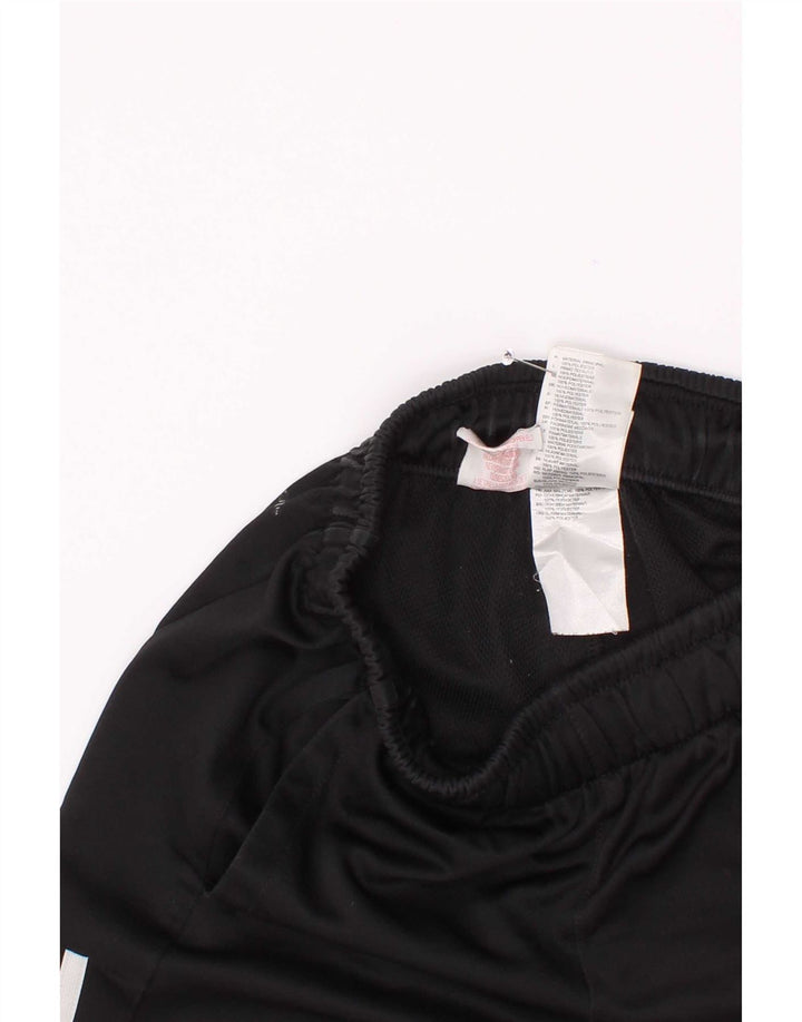 Pantaloni scurți sport adidas Climalite pentru băieți 9-10 ani poliester negru