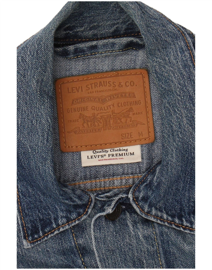 Jachetă de blugi pentru bărbați LEVI'S UK 38 Medium Blue