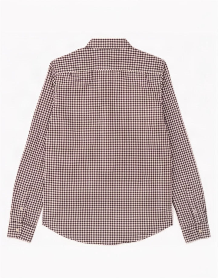 Cămașă Jack Wills pentru bărbați, cu potrivire clasică, din bumbac vichy, albastru bleumarin mediu