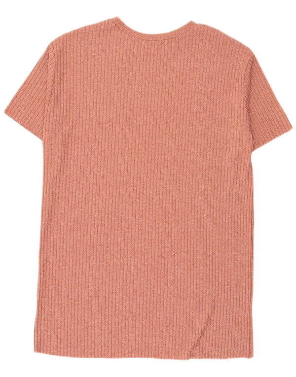 Rochie tricou supradimensionată pentru femei Zara UK 10 mic roz