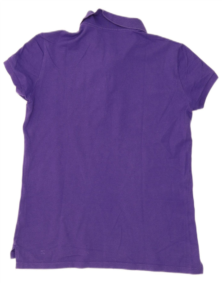Tricou polo Lacoste pentru femei Mărimea 42 Bumbac violet mare