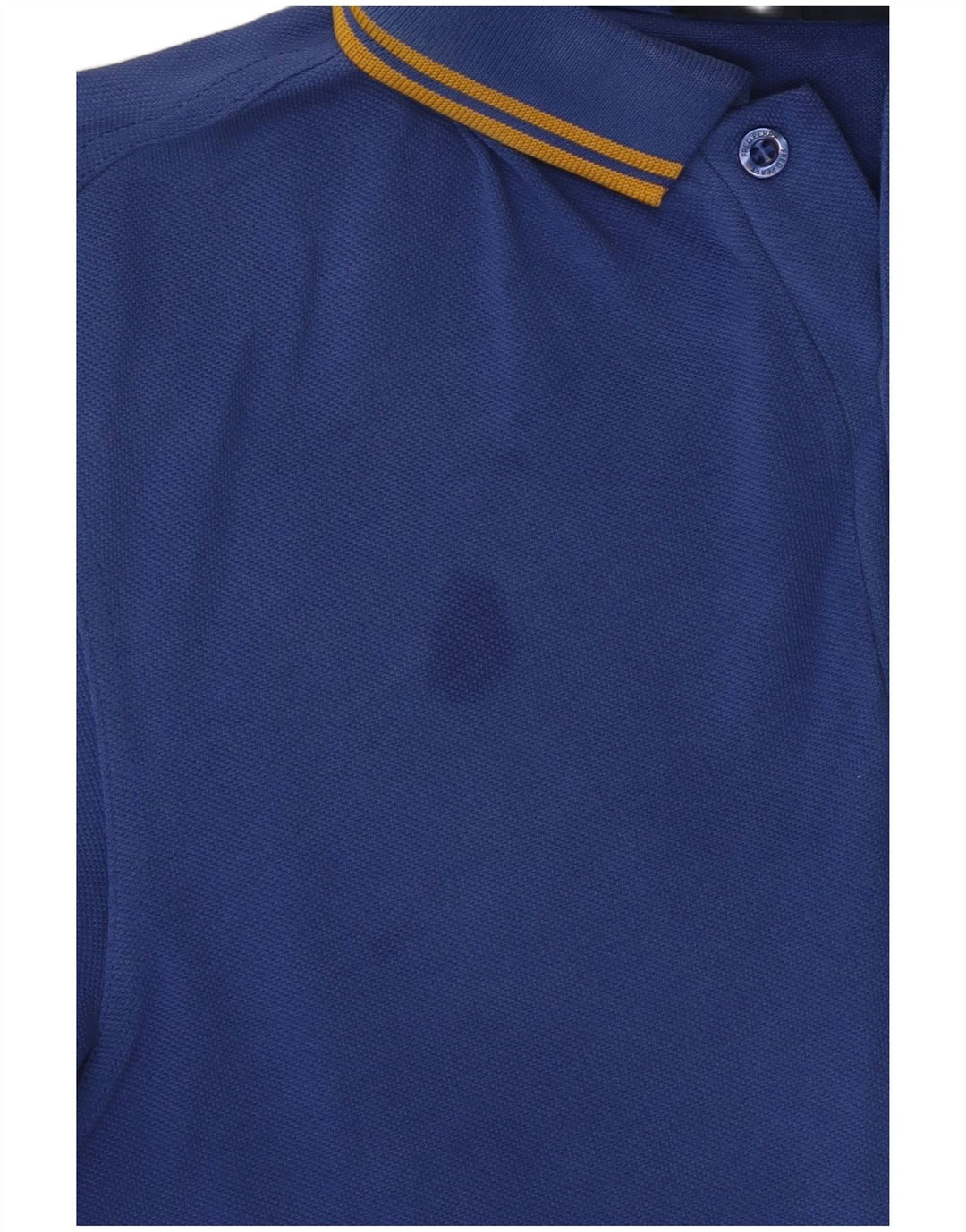 Cămașă polo Fred Perry pentru bărbați, bumbac albastru mediu