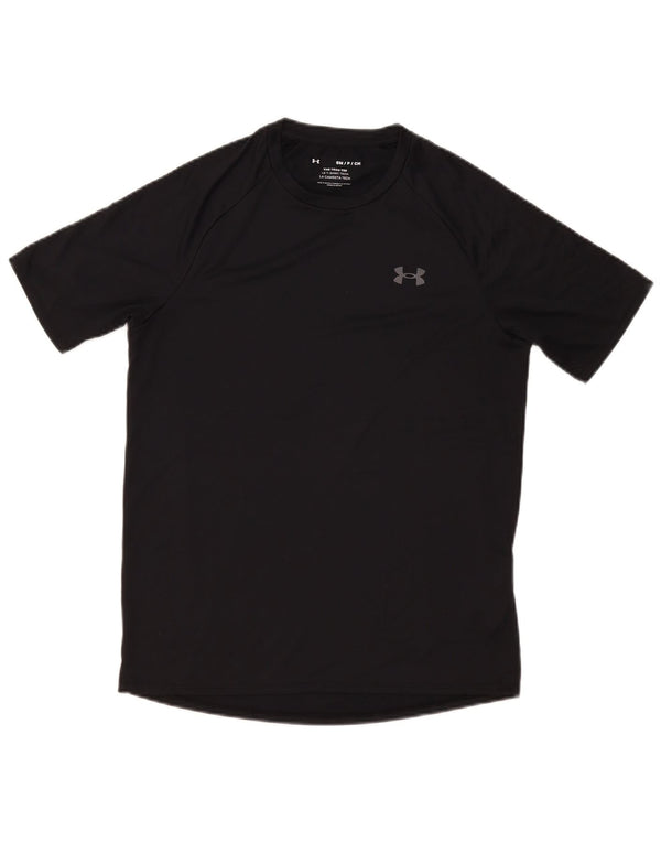 Tricou Under Armour pentru bărbați Top mic poliester negru