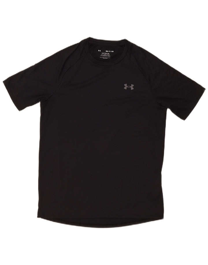Tricou Under Armour pentru bărbați Top mic poliester negru