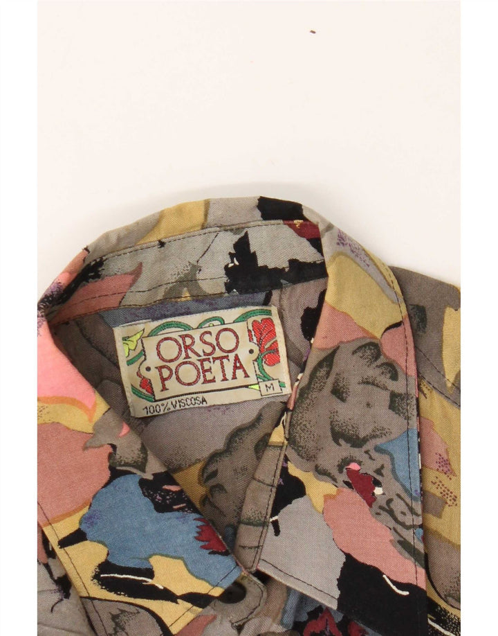 Cămașă pentru femei Orso Poeta cu model abstract UK 14 Medium Multicolor