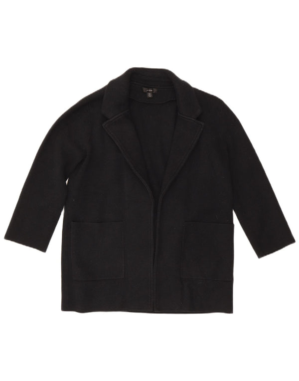 J. Crew Jachetă pentru femei supradimensionată cu mâneci 3/4 deschise, UK 6 XS, bleumarin