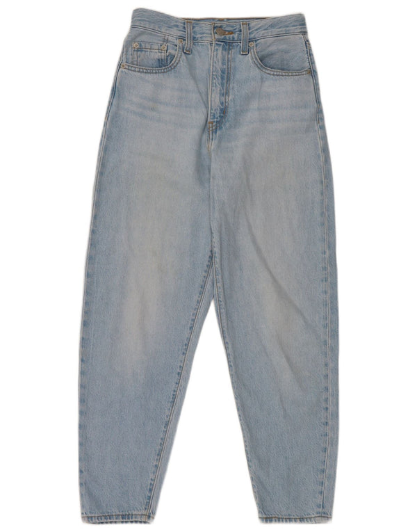 Blugi conici cu talie înaltă Levi's pentru femei L24 L27, bumbac albastru