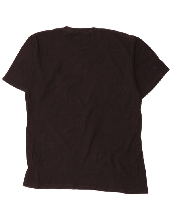 Tricou grafic pentru bărbați Vans Classic Fit Top mare din bumbac negru
