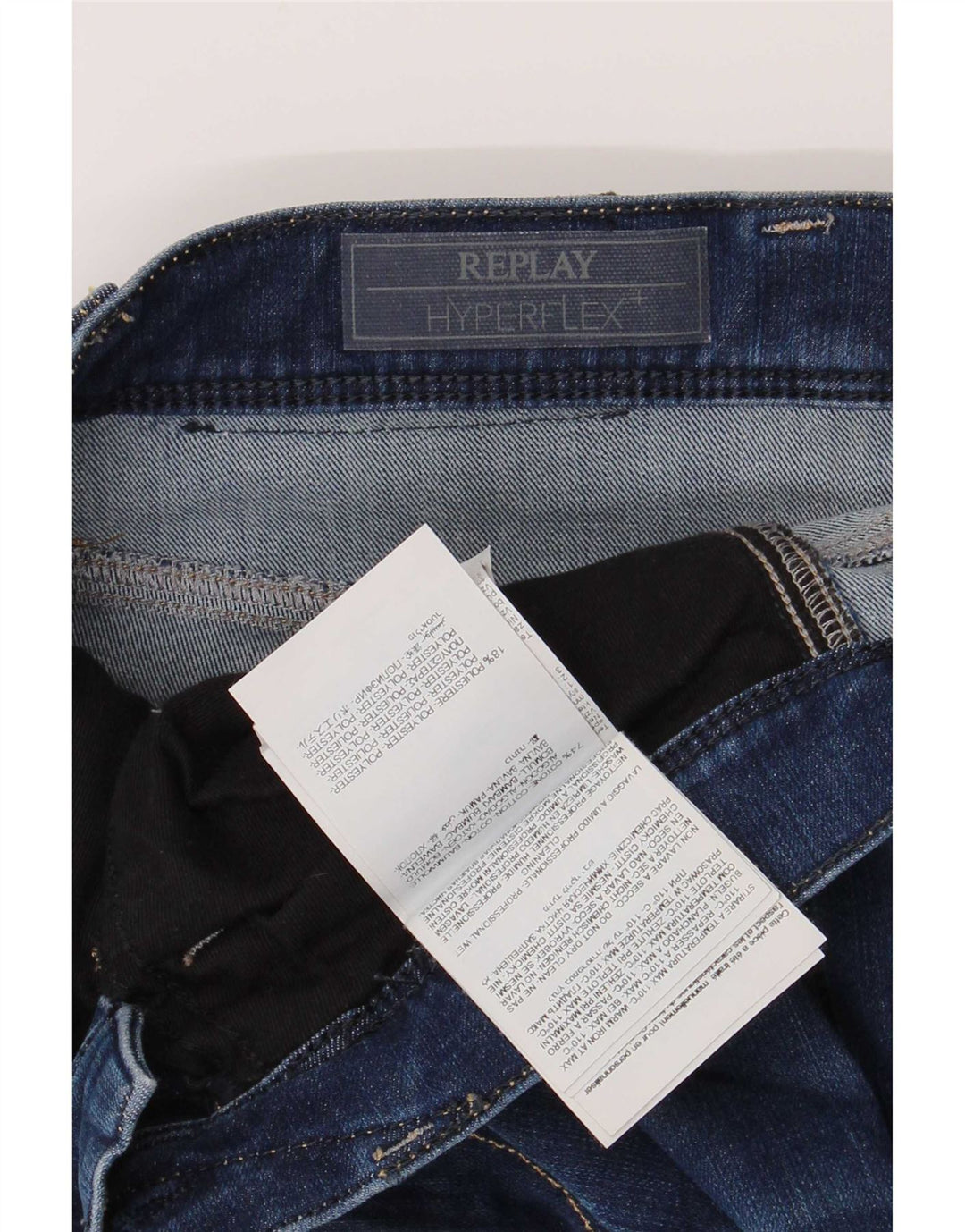 Replay blugi slim pentru bărbați W28 L30 bumbac albastru