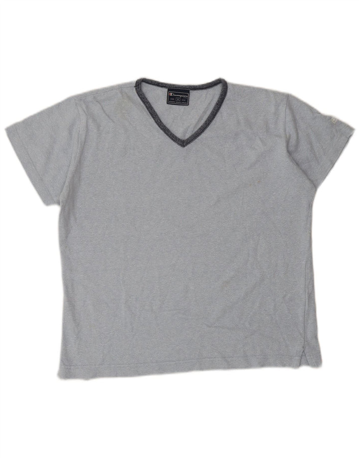 Tricou Champion pentru femei Top UK 14 Medium Blue Bumbac