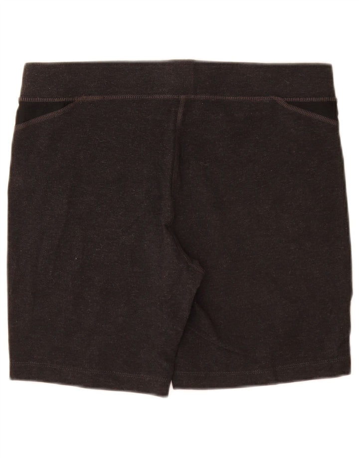 Pantaloni scurti sport FILA pentru femei UK 8, bumbac color bloc, gri mici