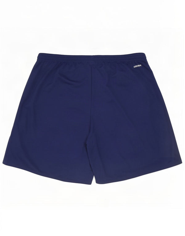 Pantaloni scurți Sport Aeroready Adidas pentru bărbați, XL, poliester bleumarin