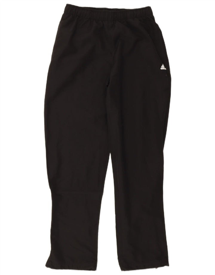 Pantaloni de trening Adidas Climalite pentru bărbați, poliester mediu negru