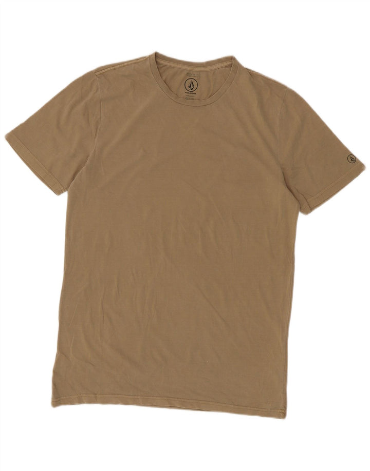 Tricou pentru bărbați Volcom Modern Fit Top Medium Khaki Bumbac