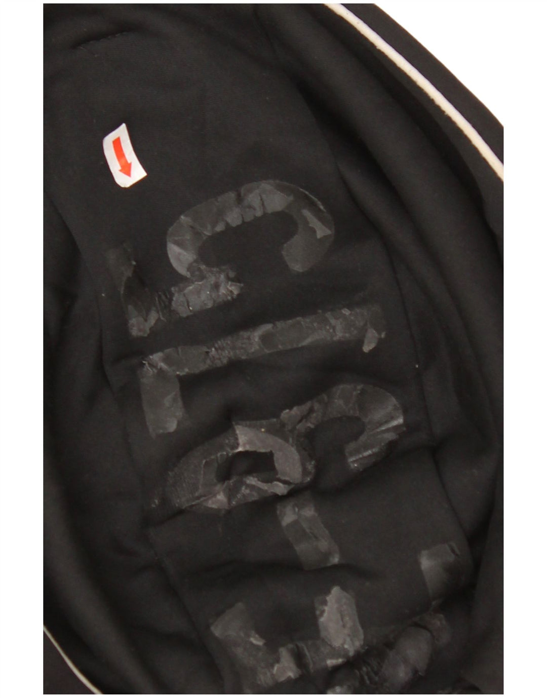 JACK & JONES Pulover cu glugă cu fermoar pentru femei UK 14 Medium Black Colorblock