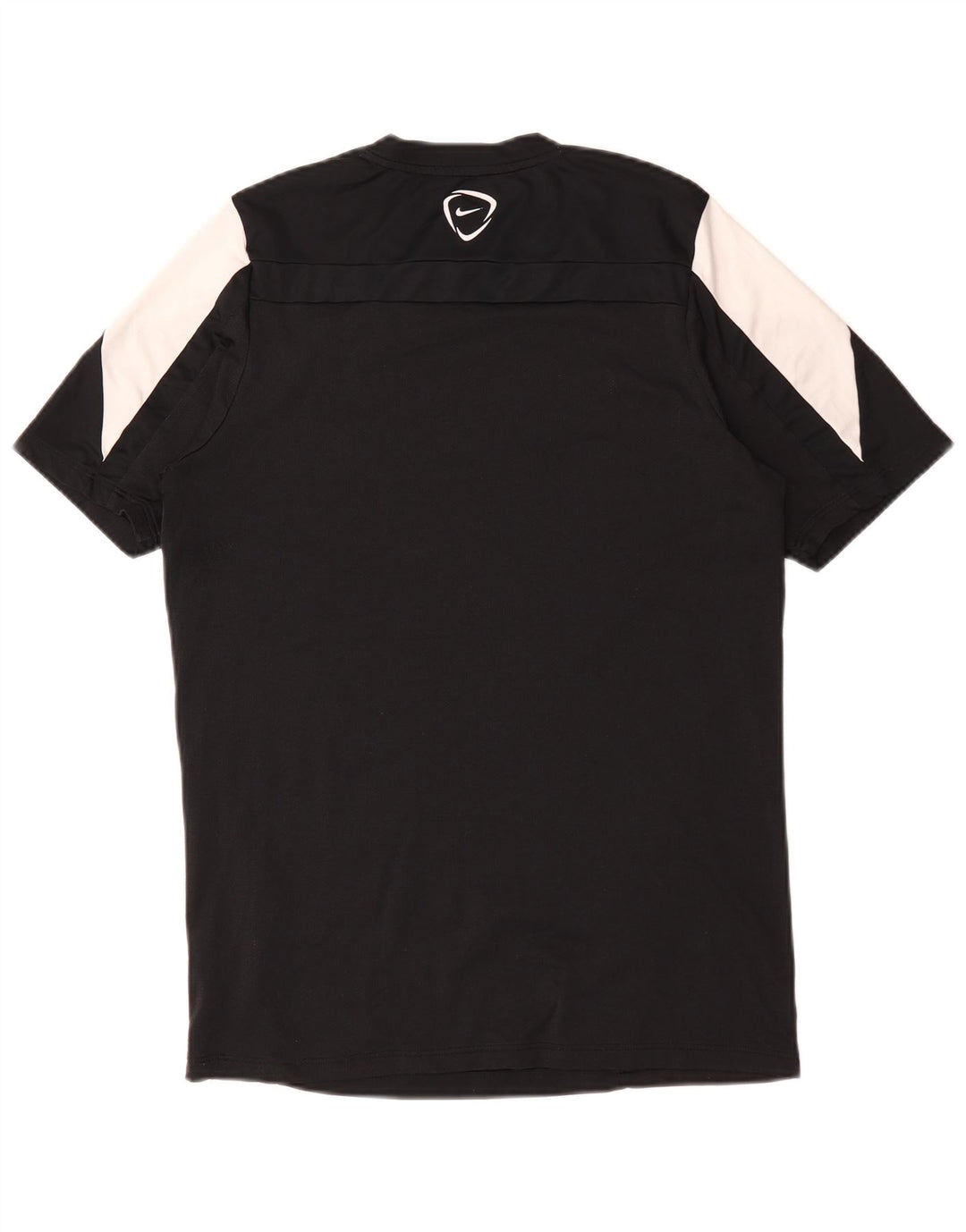 Tricou pentru bărbați Nike Dri Fit Top mare, negru, poliester color bloc