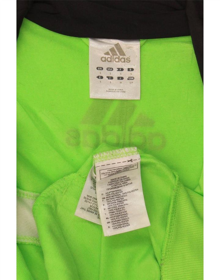 Jachetă de top pentru trening grafic ADIDAS pentru bărbați, mică, verde, din poliester