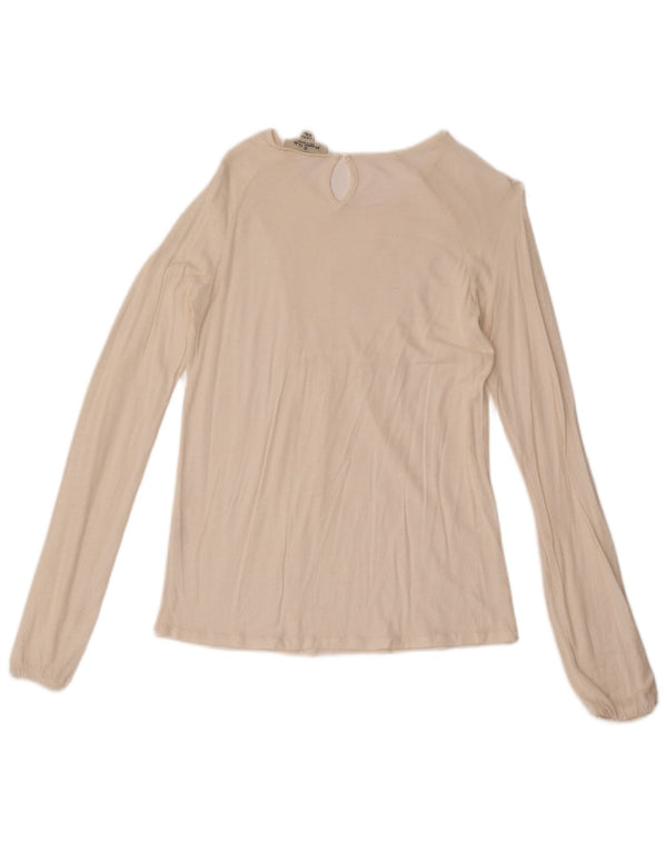 Bluza cu maneca lunga pentru fete Massimo Dutti Top 13-14 ani Alb Floral