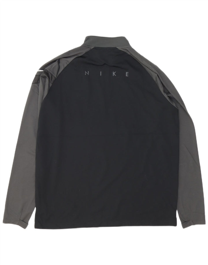 Trening pentru bărbați Dri Fit Graphic Pulover Top XL, negru, color block