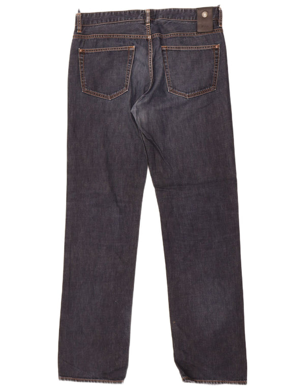 Blugi drepti pentru bărbați Hugo Boss Kansas W36 L36 bumbac bleumarin