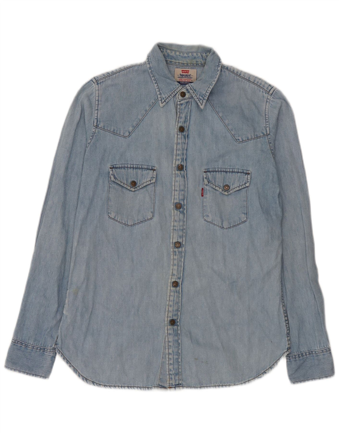 Cămașă de blugi pentru bărbați Levi's, mare, albastru, bumbac