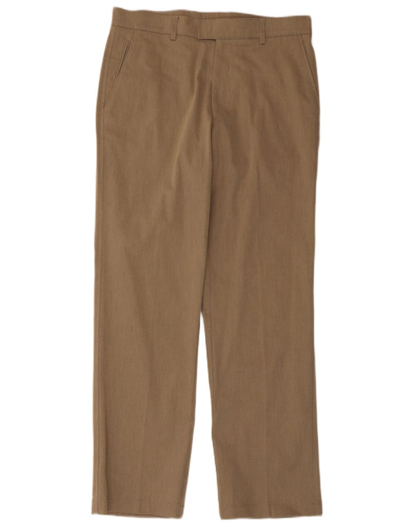 Armata Di Mare Pantaloni Drepți Bărbați IT 46 Medium L32 L30 Bej