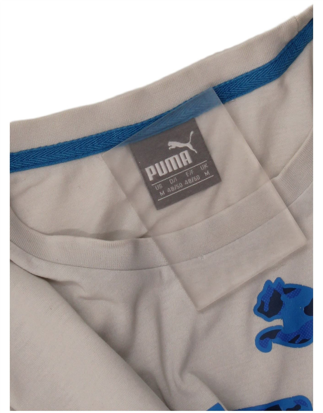Tricou grafic Puma pentru bărbați Top Mediu Alb