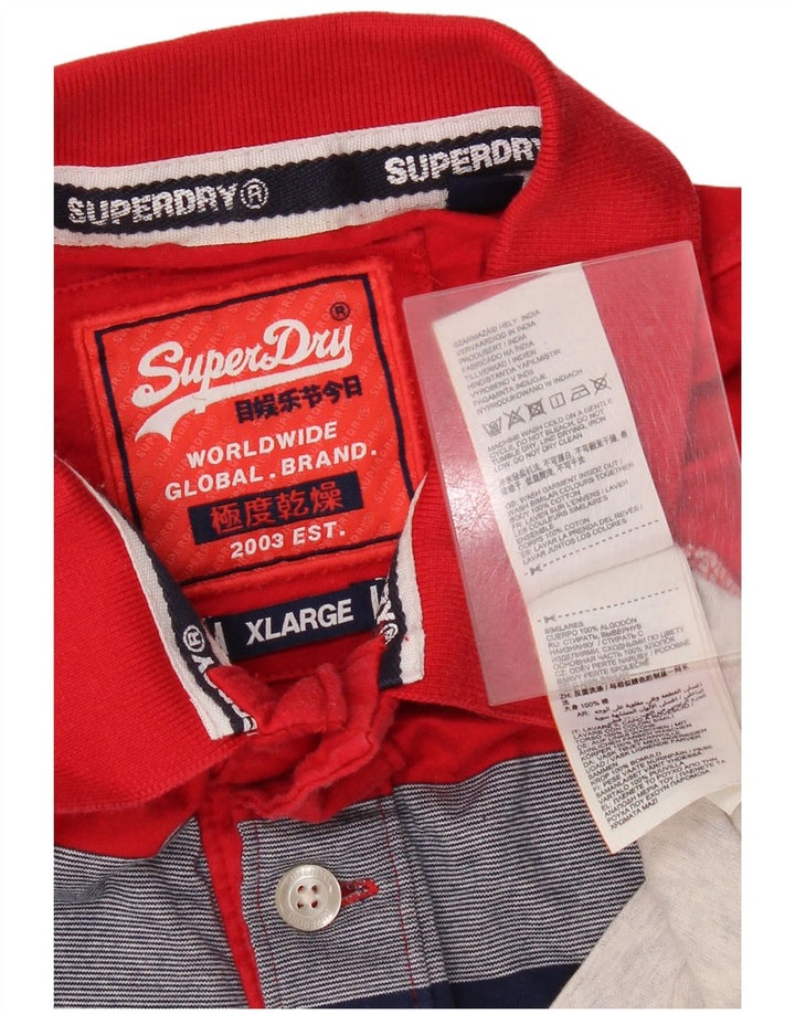 Tricou polo pentru bărbați Superdry XL, multicolor, bumbac color bloc