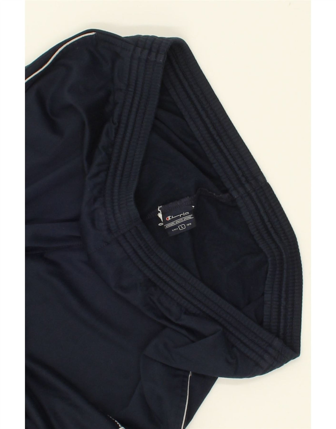 CHAMPION Mens Tracksuit Trousers Large Navy Blue Vintage Champion and Second-Hand Champion from Messina Hembry 