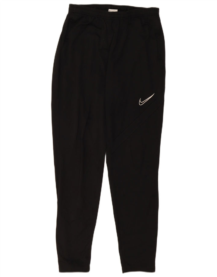 Pantaloni de trening Nike pentru bărbați, poliester mediu negru