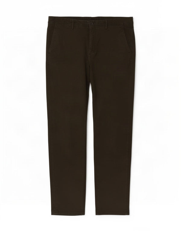 Pantaloni chino Massimo Dutti pentru bărbați, cu ajustare normală, EU 44 Large W34 L32 Verde