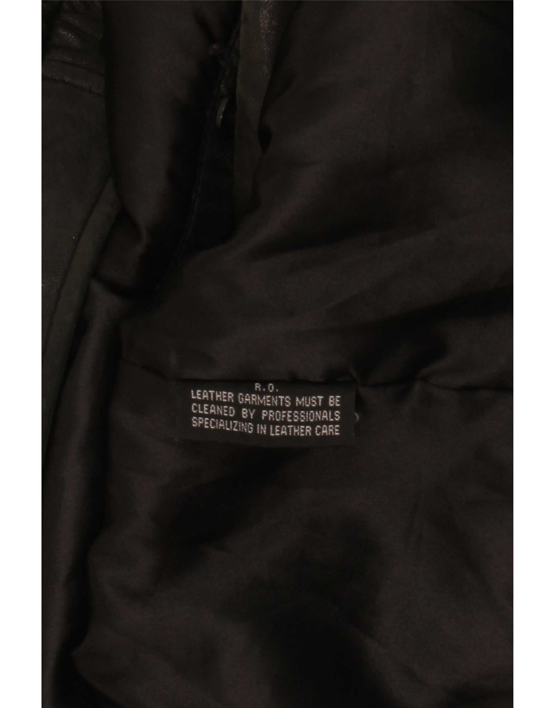 Jachetă de piele pentru bărbați Hathaway UK 42 XL din piele neagră