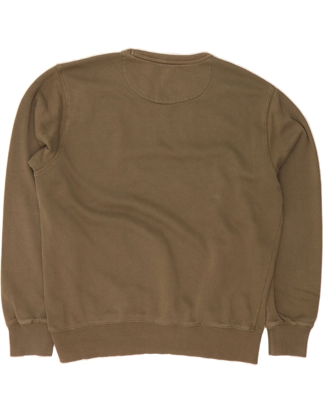FRENCH CONNECTION Mens Sweatshirt Jumper XL Khaki Cotton Vintage French Connection and Second-Hand French Connection from Messina Hembry 