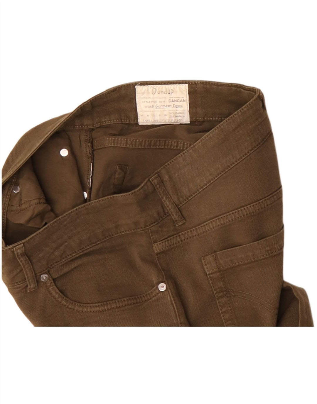 Blugi slim dama vintage W32 L31 bumbac maro