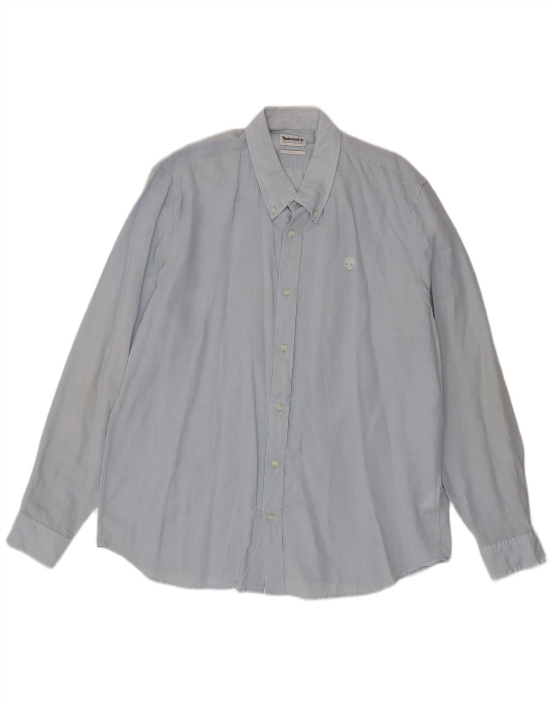 Cămașă pentru bărbați Timberland Slim Fit XL Blue Linen