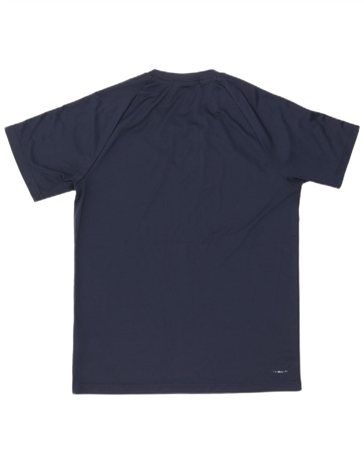 Tricou pentru bărbați ADIDAS Climalite Top Mediu Bleumarin Poliester