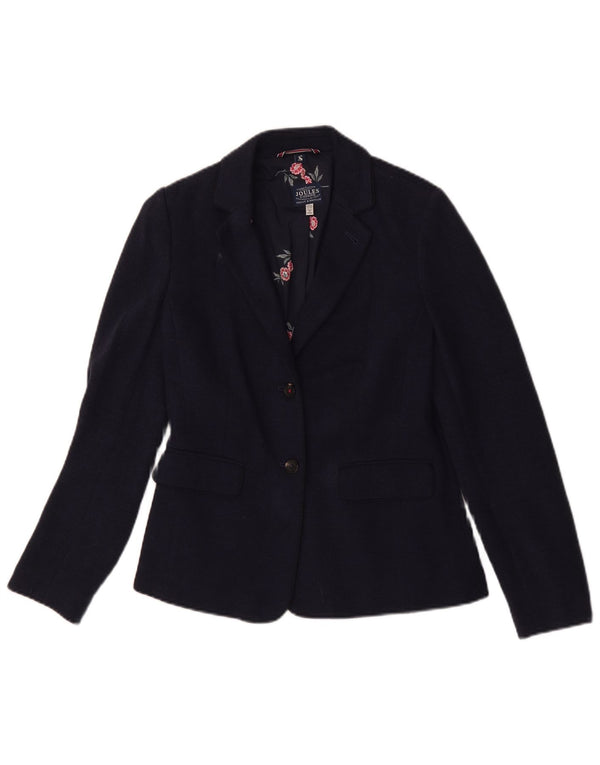 Jachetă Blazer pentru femei Joules, cu 2 nasturi, Marea Britanie, 8, Bluemarin, Herringbone